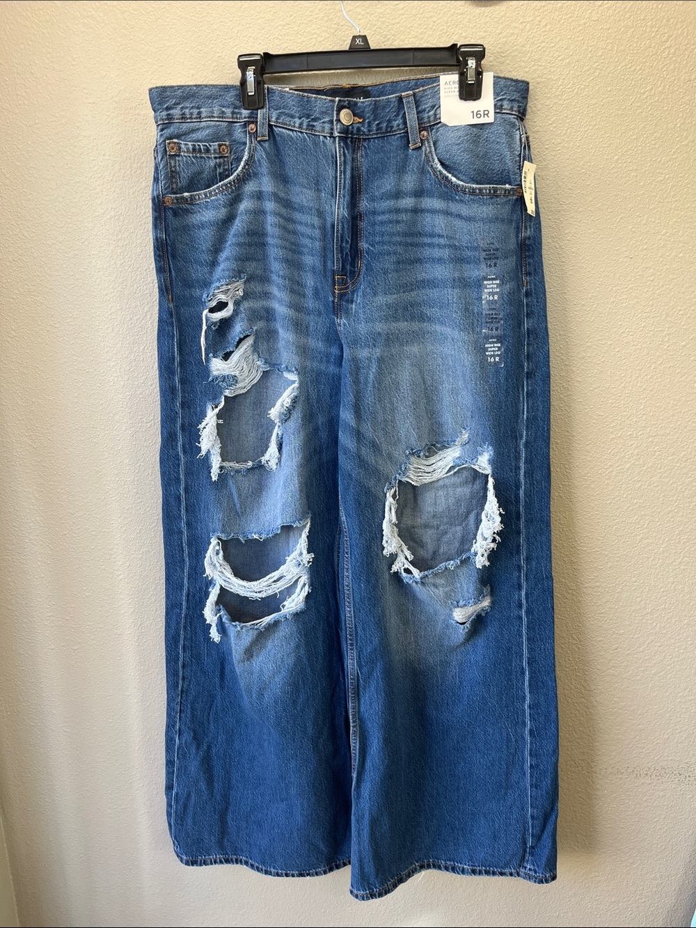Aeropostale super high rise jeans size 16